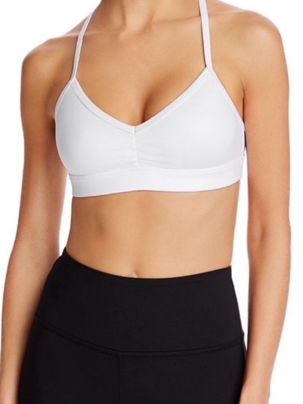 Alo Yoga Women's Sunny Strappy Bra in White